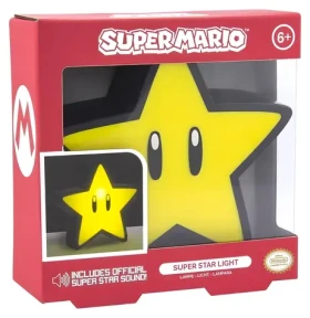 Paladone Light Super Mario Star / Stolová lampa / zvukový efekt (PP6346NNEPE)