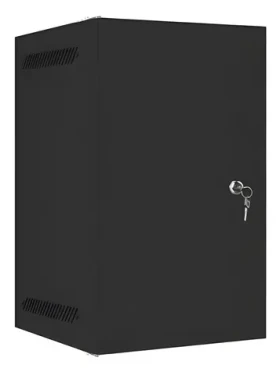 Lanberg WF10-2309-00B čierna / Nástenný rozvádzač / 10" / 9U / 280×310 mm / flat pack (WF10-2309-00B)
