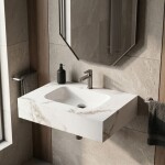 REA - Nástenné umývadlo Aresa Cold Jade 70 REA-U9974