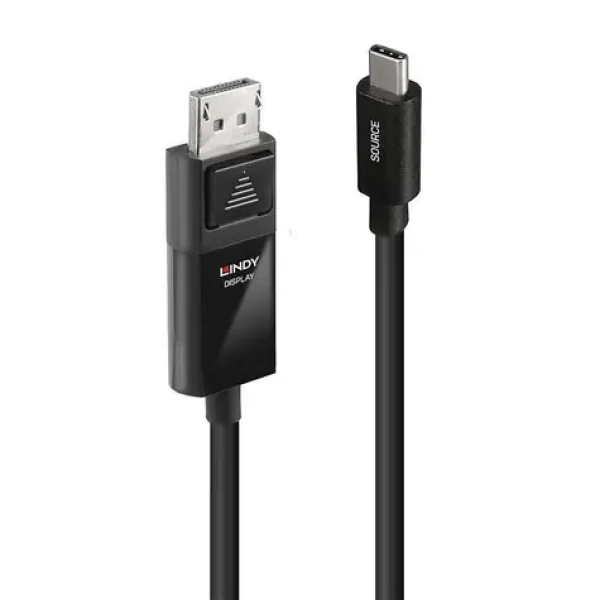 Lindy Kábel USB-C na DisplayPort 1m / 8K / 60Hz (43341)