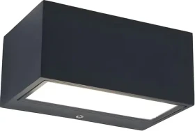 Lutec Gemini 1 antracyt / Vonkajšie nástenné svietidlo (5189102118)