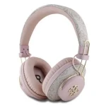 Guess PU 4G Metal Logo ENC Bezdrôtové Slúchadlá Pink (57983124139)