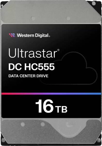 WD Western Digital Ultrastar DC HC555 disk twardy 16 TB 7200 RPM 512 MB 3.5" Serial ATA III