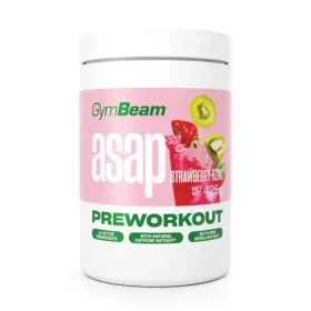 ASAP Pre-Workout - GymBeam (jahoda kivi, 425 g) (104971-1-425g-strawberry-kiwi)