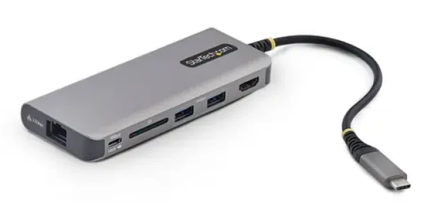 StarTech USB-C Multiport Hub 140W (177B-USBC-MULTIPORT) / Rozbočovač / HDMI 4K / Ethernet RJ-45 / 2x USB-A (177B-USBC-MULTIPORT)