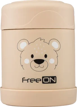 FreeON Termodóza na jedlo nerezová 350 ml / béžová (380739)