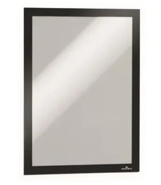 Durable Duraframe A4 čierna / Prezentačný rám / Samolepiace / 1 ks (489901)