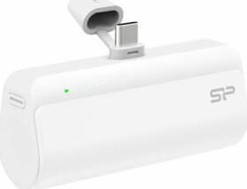 Silicon Power QD50 biela / Powerbanka / 5000 mAh / USB-C (SP5K0MAPBKQD500W)