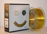 PET-G filament Yellow Glass TR 1,75 mm Print With Smile 1 kg