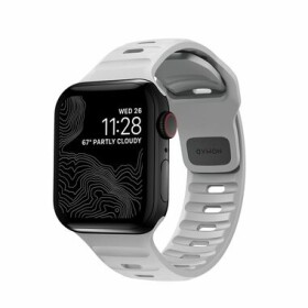 Nomad Sport Strap (SM) remienok pre Apple Watch 41 amp; 40 amp; 38 mm sivá (NM01959885)