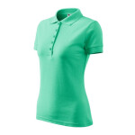 Dámske polo tričko MLI-21095 Mint - Malfini 2XL Mátově zelená