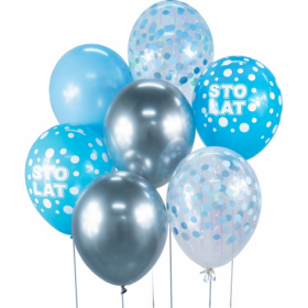 Sada modrých balónov 7ks - Godan - Godan