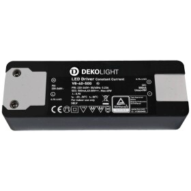 Deko Light BASIC, CC LED driver konštantný prúd 40 W 0.50 A 40 - 80 V/DC; 862197
