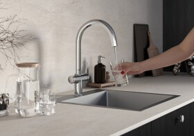 NOVASERVIS - Drezová stojanková batéria Filtrata, chróm BFT41