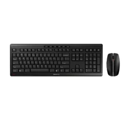 Cherry Stream Desktop čierna / Sada klávesnice a myši / Bezdrôtová / US layout s EUR symbolom (JD-8500EU-2)