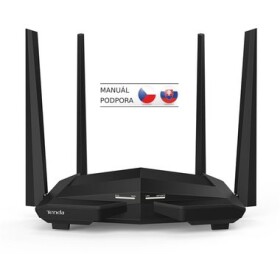 Tenda AC10U / Wireless AC Router / 802.11 ac / 2.4GHz 300 Mbps / 5GHz 900 Mbps / 1x GWAN / 3x GLAN / USB (AC10U)