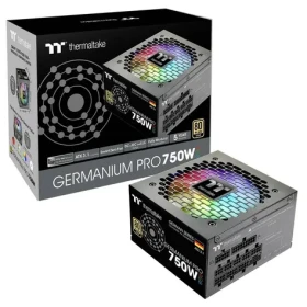 Thermaltake Germanium Pro RGB 750W čierna / Napájací zdroj / ATX 3.1 / PCIe Gen 5 / 80PLUS Gold / RGB (WG0750RE)
