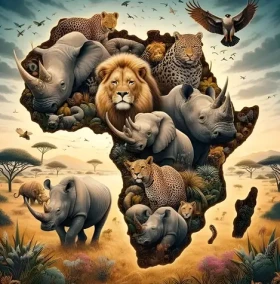 Norimpex Diamantové maľovanie Afrika