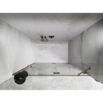 MEXEN/S - Lunar sprchové dvere krídlové pravá 135, transparent, meď kartáčovaná 834-135-000-65-00-P