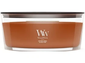 Woodwick Saffron Smoke sviečka loď (5038581184968)