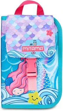 MITAMA 4Zip morská panna / Peračník plný / 4 zipsy / 43 ks obsahu (64854)