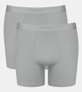 Pánske boxerky EVER Ease Short 2P - neznáme - sivé 3647 - SLOGGI UNKNOWN L
