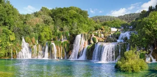 Castorland 400133 Vodopády, Národný park Krka