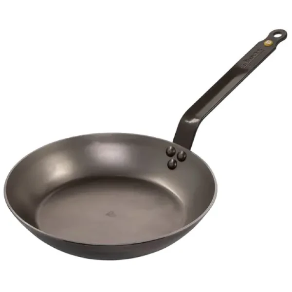 De Buyer Mineral B oceľová panvica s plochou rukoväťou 26 cm (DB5610-26)