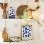 Bella Rose Signovaný umělecký tisk Family Treasures Blue A4