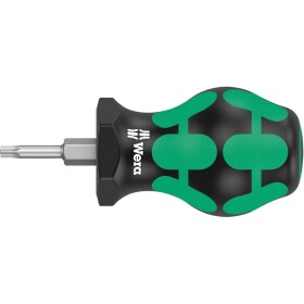 Wera 367 TORX® Stubby skrutkovač Torx Veľkosť skrutkovača T 10 Dĺžka drieku: 25 mm; 05008856001