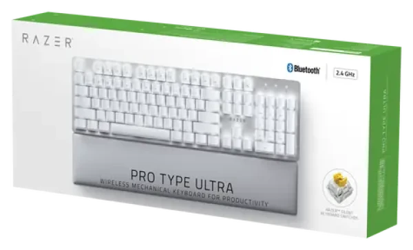 Razer Pro Type Ultra / Klávesnica / bezdrôtová / mechanická / tichá / US
