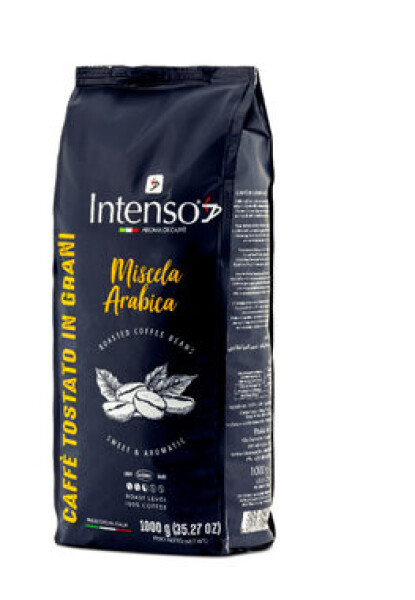 INTENSO Arabica 1 kg / Zrnková káva / 100% Arabica (8022180000139)