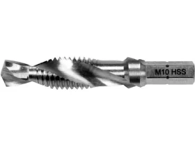 YATO Vrták so závitníkom M10 HEX / Vrták / HEX stopka