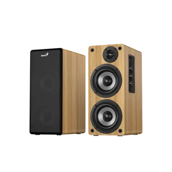 Genius SP-HF1220BT hnedá-čierna / Reproduktor / 2.0 / 45W / Bluetooth / drevené (31730059401)