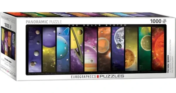 EUROGRAPHICS Panoramatické puzzle Slnečná sústava