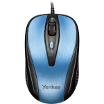YENKEE Quito modrá / Optická myš / 2400 DPI / 4 tlačidlá / USB / 1.45m (45012278)