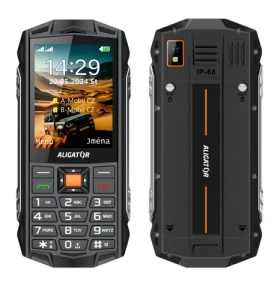Aligator R45 eXtremo čierno-oranžový (AR45BO)