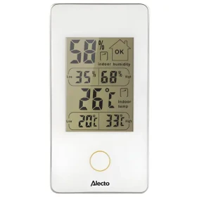 Alecto WS-75 biela / Digitálny teplomer s vlhkomerom / Vnútorné (WS-75)