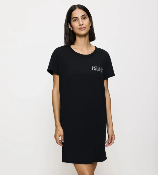 Dámske nočné košele Nočné košele NDK X - BLACK - black 0004 - TRIUMPH BLACK 46
