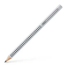Faber-Castell Jumbo Grip Grafitová ceruzka - HB strieborná 12 ks (111920)