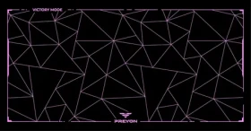 PREYON Falcon Speed XXL PFS120 čierno-fialová / herná podložka pod myš / 1200 x 600 x 3 mm (PFS120)