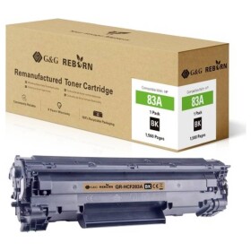 G&G Reborn remanufactured toner náhradný HP 83A čierna 1500 Seiten kompatibilná toner; 21241