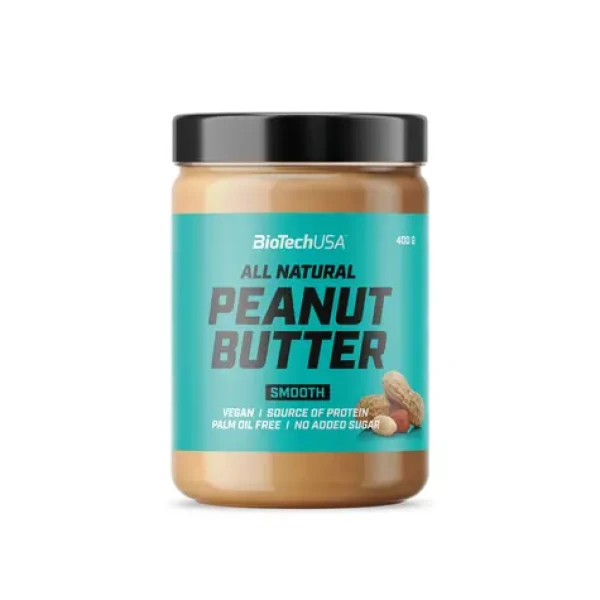 BioTech Peanut Butter 400 g smoth (14286)