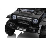Mamido Mamido Elektrické autíčko OFF ROAD EXTREME 4x4 čierne 24V | 200W | 50 kg | EVA | LED | 2,4 Ghz | ECO koža