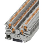 Phoenix Contact 1078999 priechodná svorka 5.2 mm pružinové pripojenie sivá 50 ks; 1078999