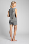 LaLupa Top LA015 Grey