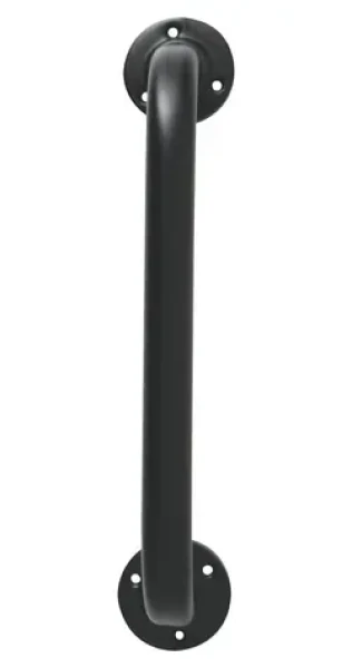 MSV SAFE čierna / Bezpečnostné madlo / oceľ / 30 cm / nosnosť 50 kg