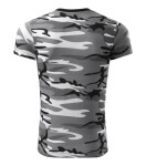 Maskáčové tričko unisex maskáčová sivá 3XL
