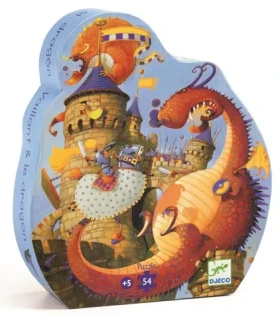 DJECO Puzzle Dračia bitka