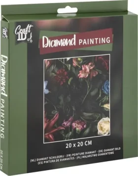 GRAFIX Diamantové maľovanie Kvety